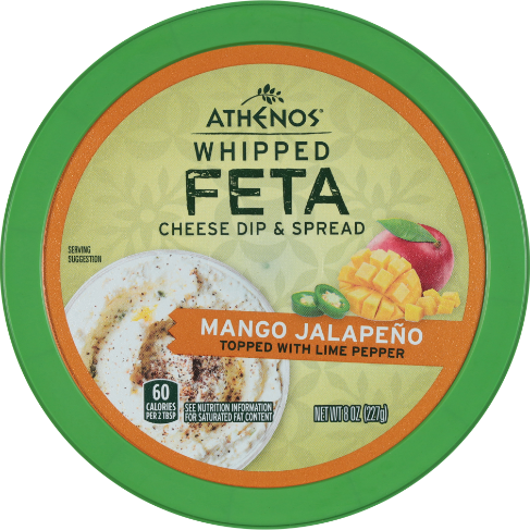 mango-jalapeno-whipped-feta-cheese-dip-spread