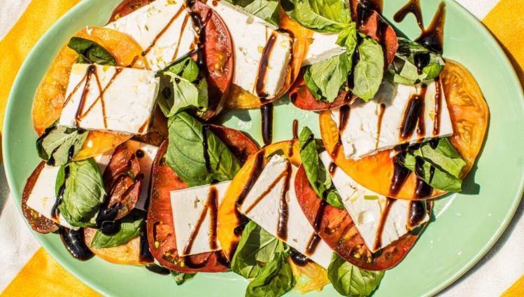 Feta Caprese Salad