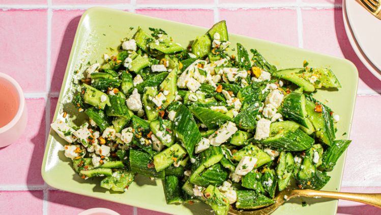 Athenos_Beauty_Recipe_Smashed Herbed Cucumber Salad-1
