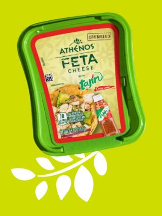 Athenos Crumbled Tajin Feta Cheese