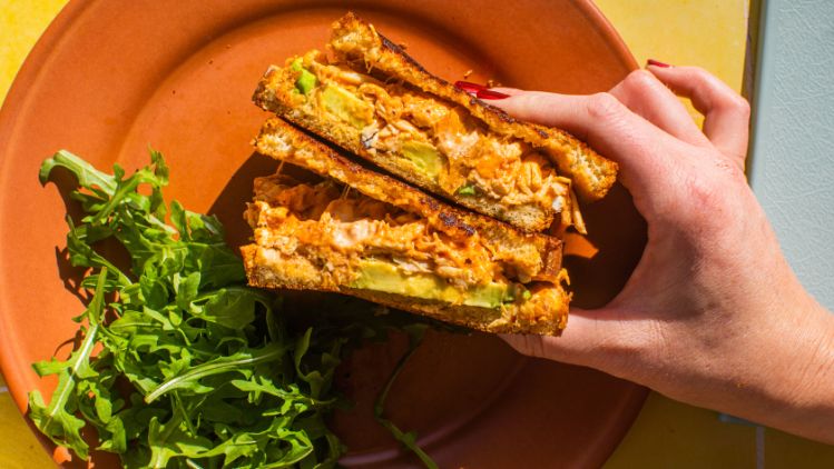 Chipotle Chicken Avocado Melt 
