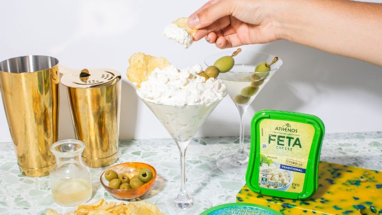 Martini Olive Dip with Feta