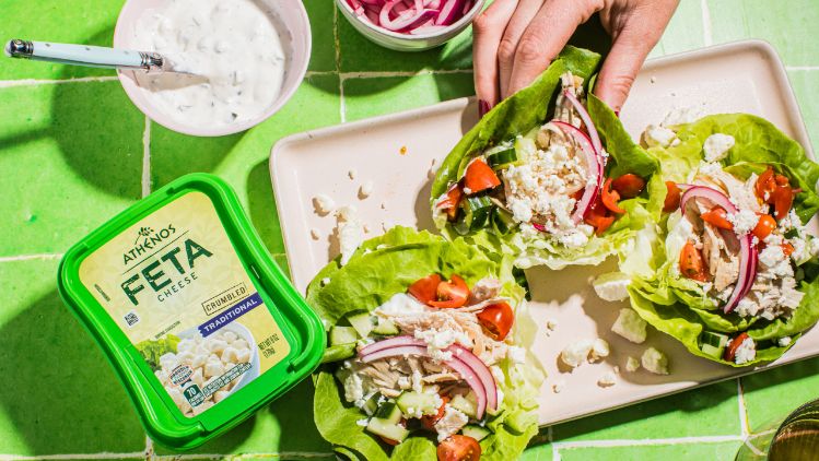 Mediterranean Lettuce Wraps