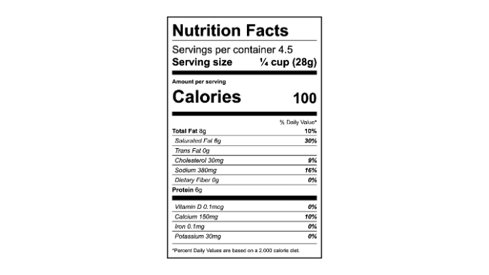 crumbled-gorgozola-cheese-nutritional-label