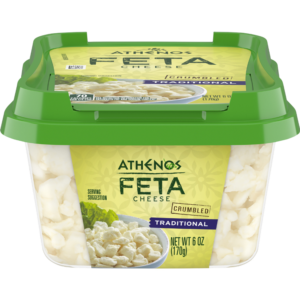 Crumbled Traditional Feta Cheese