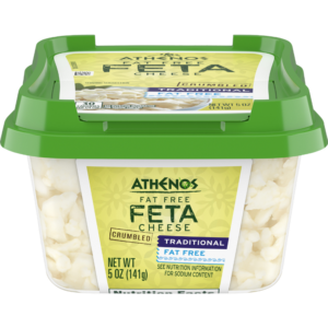 Crumbled Fat Free Feta Cheese