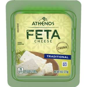 Chunk Traditional Feta Cheese – Resealable