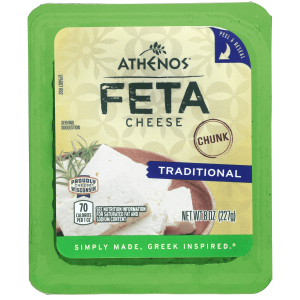 Traditional Chunk Feta Cheese – Resealable