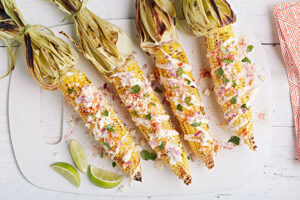 Grilled Mexican Corn