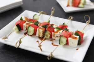 Feta and Watermelon Salad Appetizers