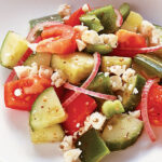 Easy Greek Cucumber-Tomato Salad