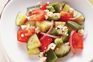 Easy Greek Cucumber-Tomato Salad