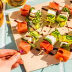 Watermelon Feta Skewers