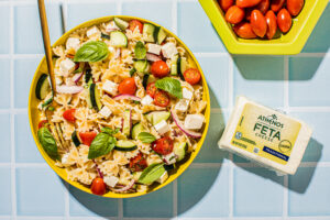 Easy Feta Pasta Salad