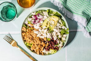 Turkey & Feta Taco Salad