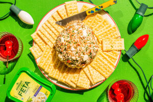 Holiday Feta Cheese Ball