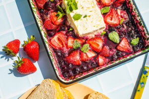 Baked Berry Feta