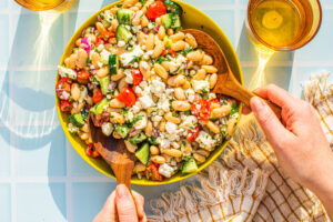 White Bean Feta Salad