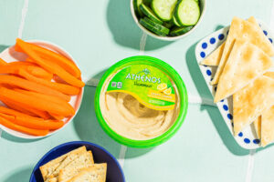 Lemon Hummus Dipper Ideas