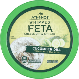 Cucumber Dill Whipped Feta Cheese Dip & Spread